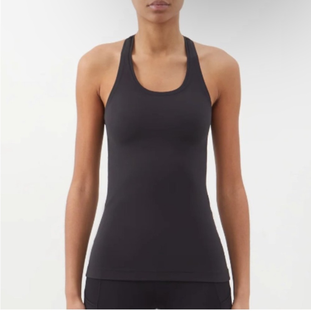 Lululemon Cool Racerback Tank Top Nulu Black